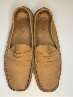 Cole Haan Women’s Tan Leather Slip-On Drivers/Loafers